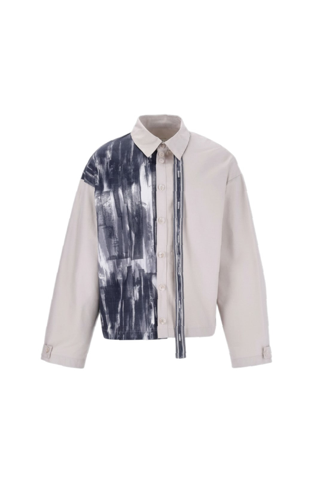 Abstract Placket Jumper