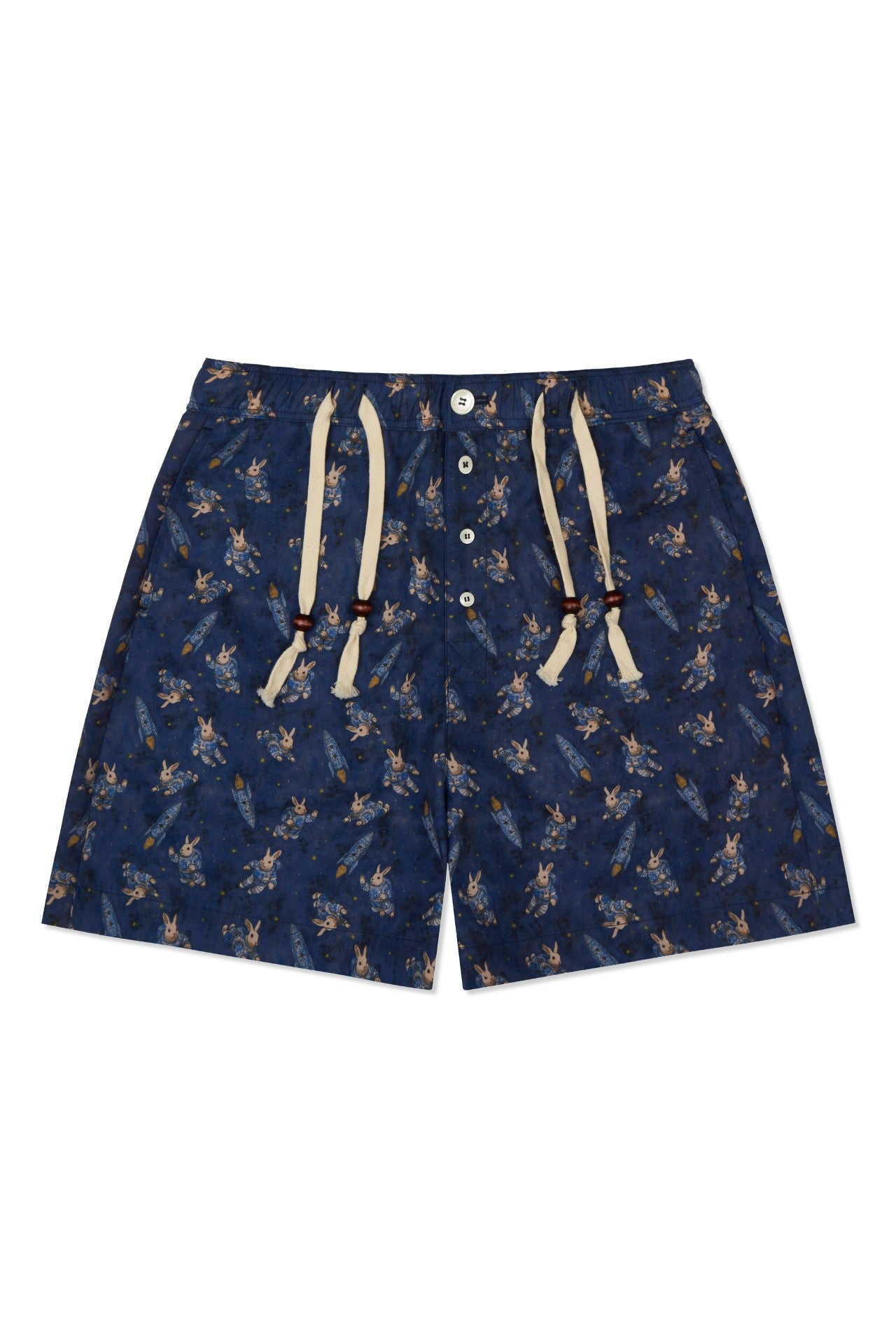 IOEDLE porcelain flight shorts, casual shorts with a sleek design, featuring smooth porcelain-like fabric and modern style.