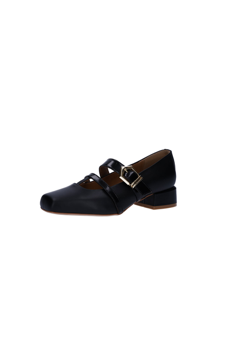 Aku Mary-Jane Loafers Black