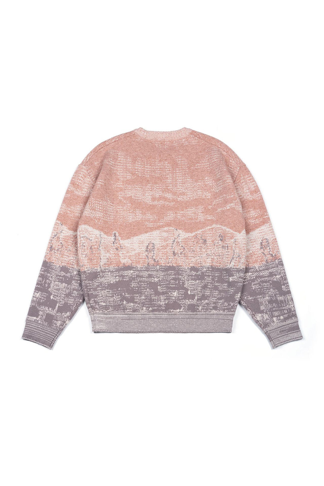 Pink IOEDLE sweatshirt featuring a lighthouse at night design, casual and cozy for everyday wear.