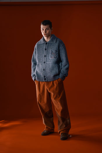 Guide to Memories Knit Jacket Grey