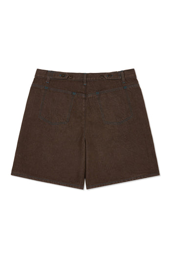Laser-engraved IOEDLE Garden of Impact shorts with detailed design, casual fit, and comfortable fabric for outdoor or everyday wear.