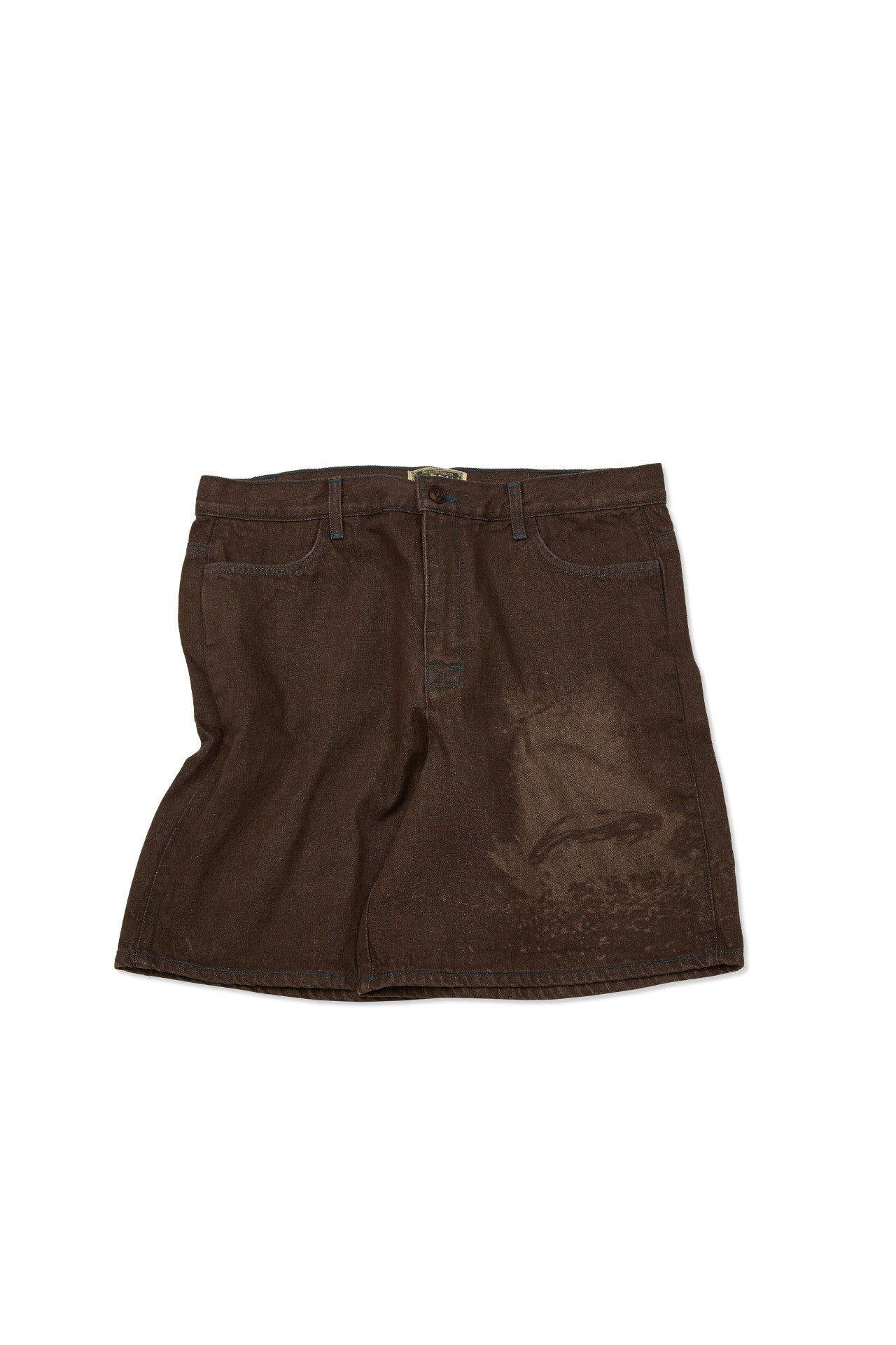 Laser-engraved IOEDLE Garden of Impact shorts with intricate design, casual fit, and comfortable fabric for outdoor wear.