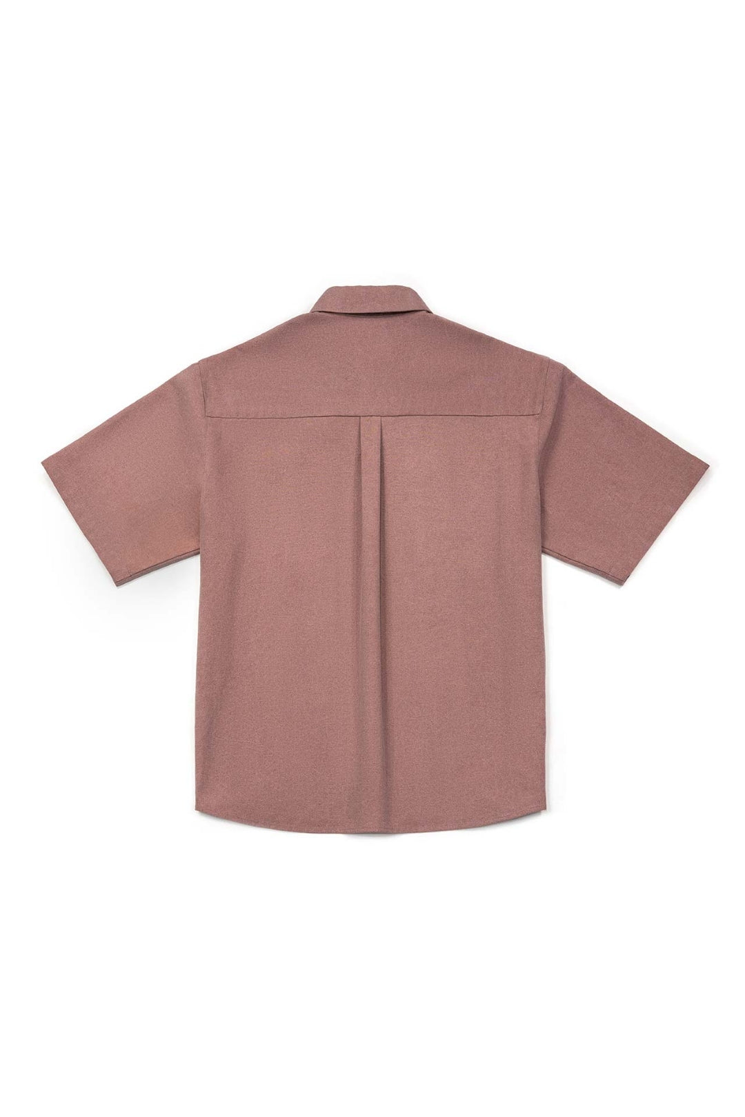 Root House Embroidered Shirt Pink