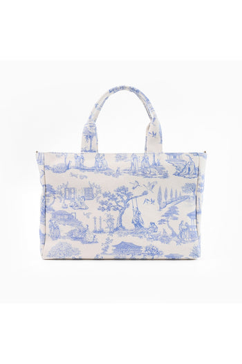 Chunhyang Toile Tote Bag (L)