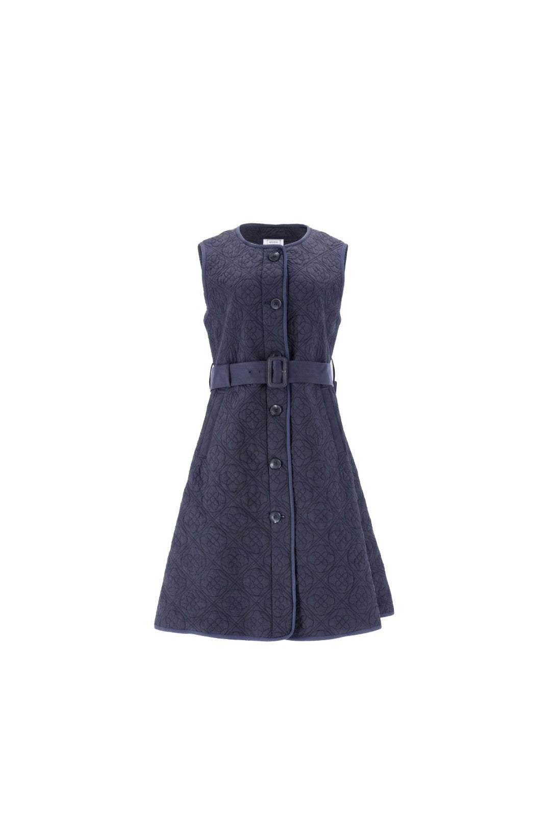 Dancheong Quilting Long Vest