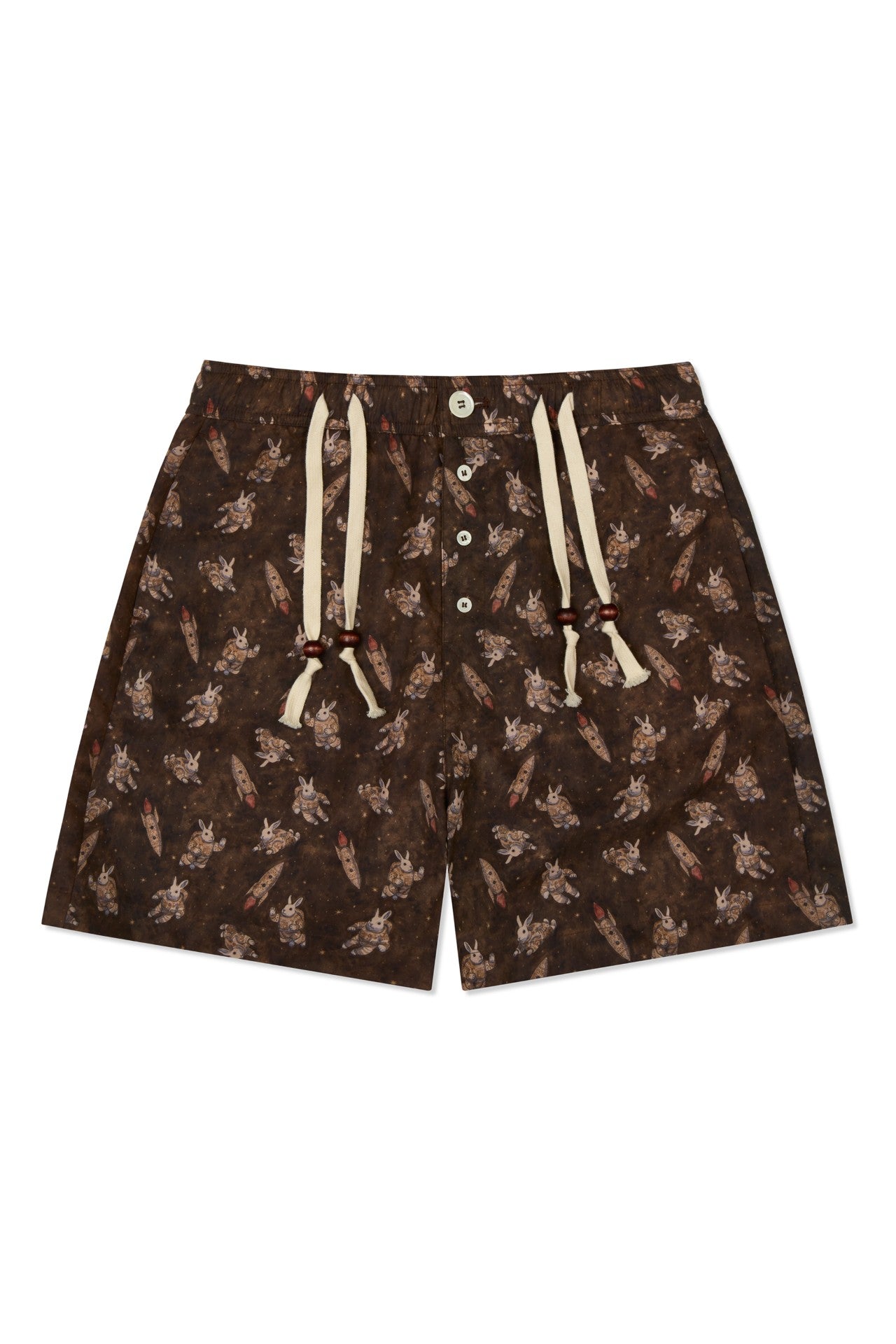IOEDLE porcelain flight shorts featuring sleek design, lightweight fabric, and modern style for casual wear.