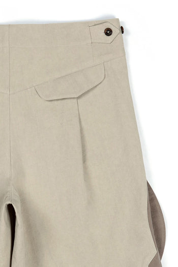 IOEDLE Rocket-Slit Shorts showing a stylish black pair with layered slit design and comfortable fit, perfect for casual wear.