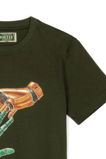 IOEDLE Sync.exe T-shirt, casual top with printed graphic design, front view showing the stylish and comfortable fit.