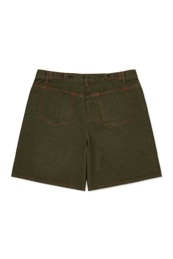 Laser-engraved shorts by IOEDLE featuring intricate design details on lightweight fabric for garden-inspired style.