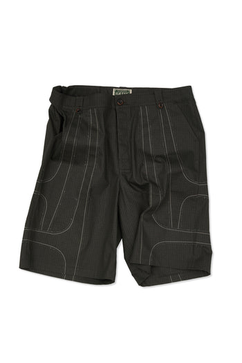 IOEDLE stitched stream shorts showing a stylish pair of casual shorts with stitched detailing, perfect for relaxed summer wear.