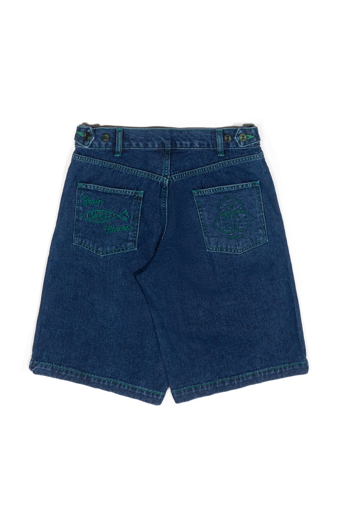 Brain Fitness Denim Shorts