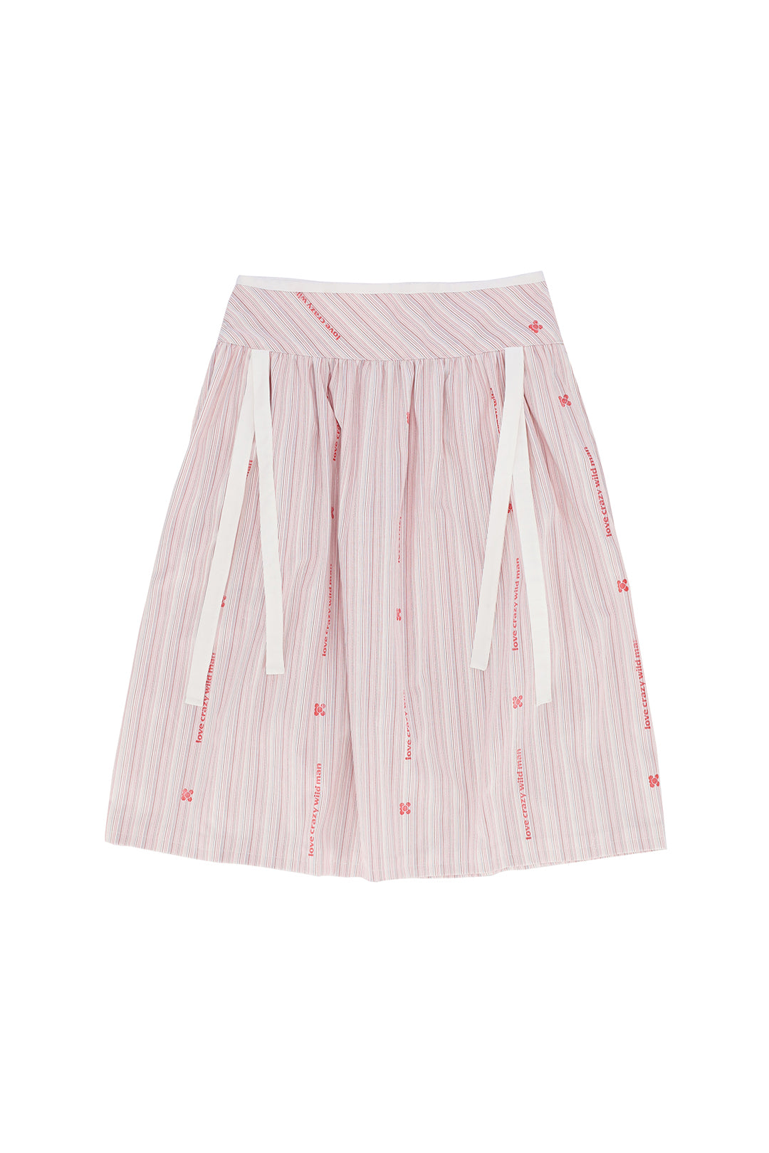 Love Crazy Wild Man balloon ribbed skirt with a textured, relaxed fit and a stylish silhouette, shown in the product image.