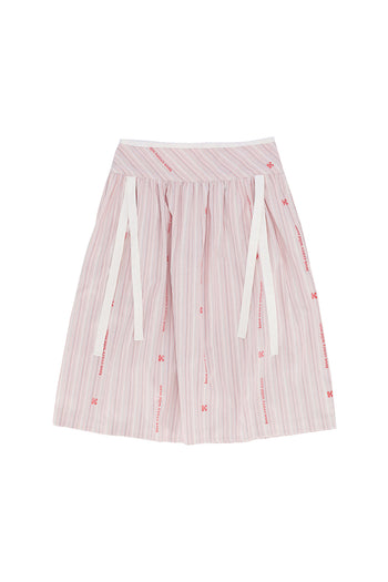 Love Crazy Wild Man balloon ribbed skirt with a textured, relaxed fit and a stylish silhouette, shown in the product image.