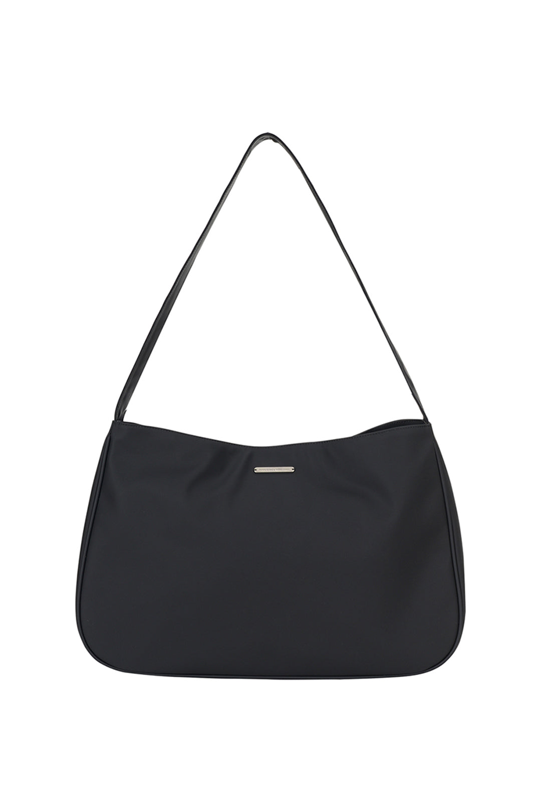 Black Packman Bag by LOVE CRAZY WILD MAN, stylish tote with graphic design, featuring a playful Pac-Man character.