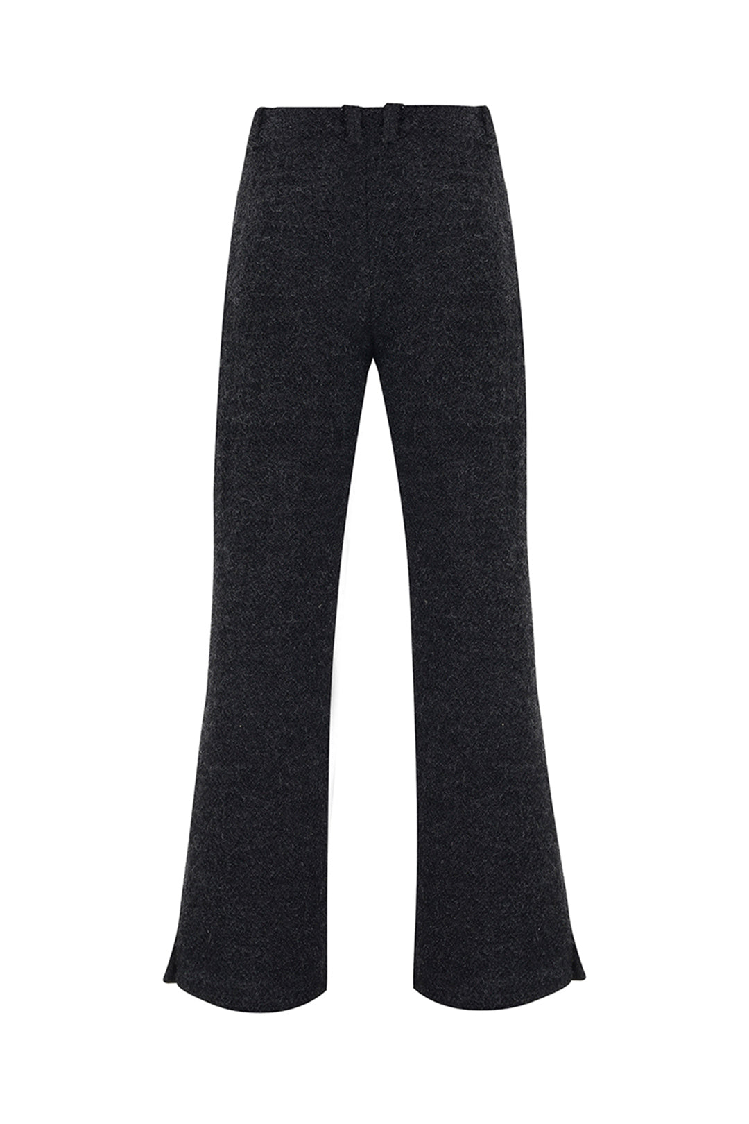 Black Bouncle Bell Bottoms by LOVE CRAZY WILD MAN, stylish flared bottoms with a comfortable fit and modern silhouette.