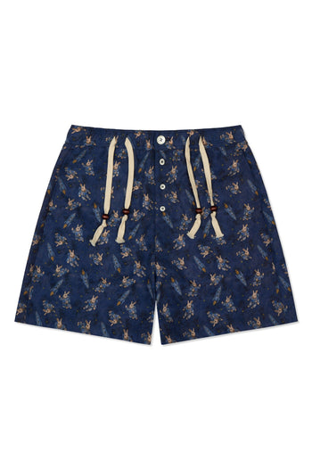 IOEDLE porcelain flight shorts, casual shorts with a sleek design, featuring smooth porcelain-like fabric and modern style.