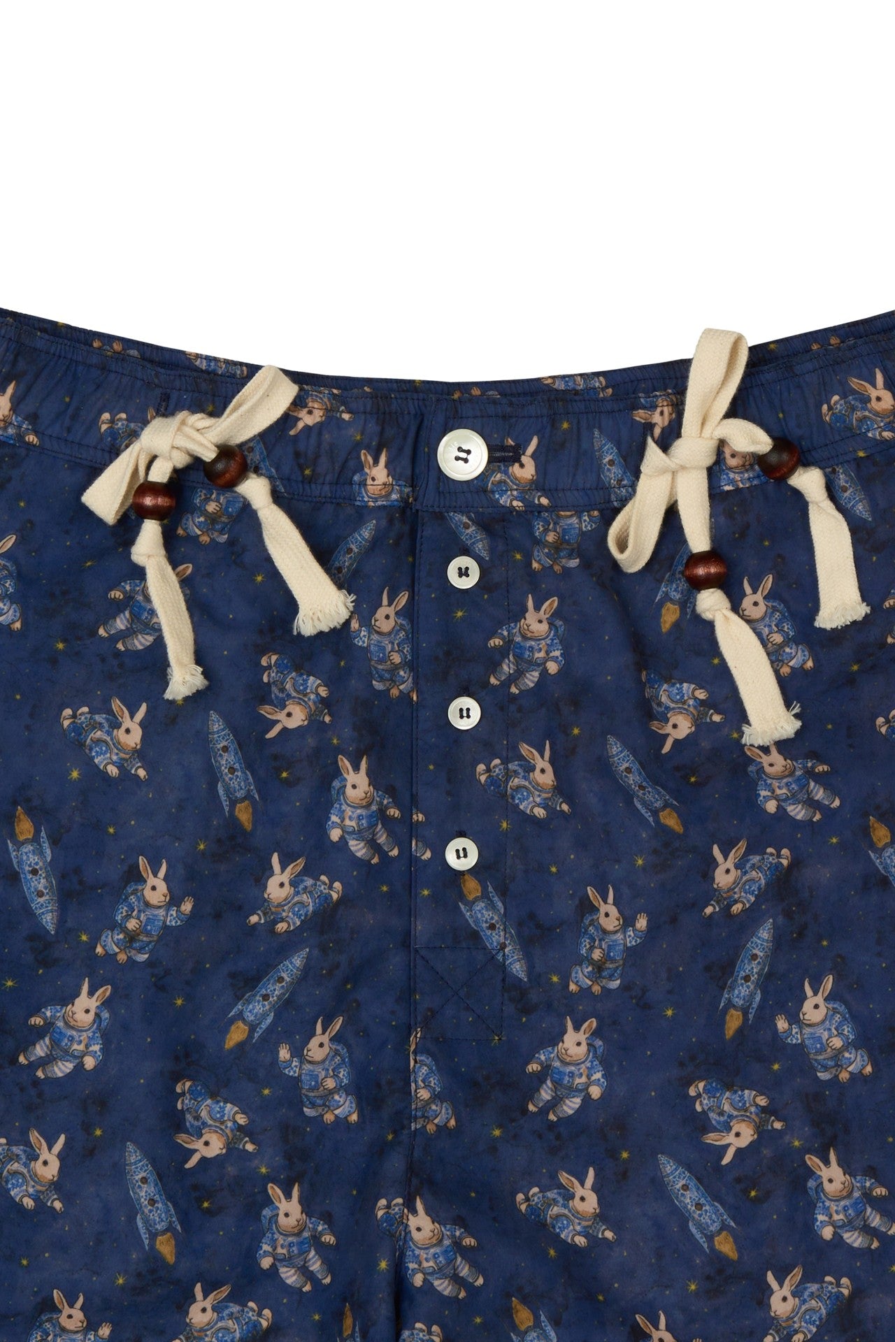 Porcelain Flight Shorts by IOEDLE, lightweight casual shorts with a modern design, shown in a relaxed fit.