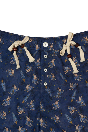 Porcelain Flight Shorts by IOEDLE, lightweight casual shorts with a modern design, shown in a relaxed fit.
