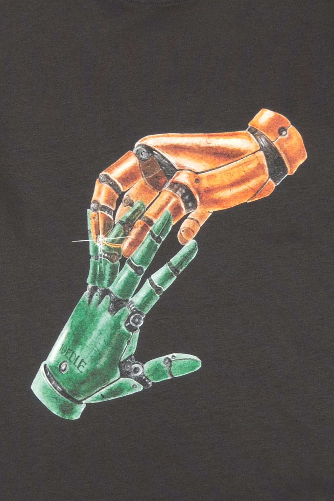 IOEDLE Sync.exe T-shirt, casual tops with graphic print, featuring a modern design and comfortable fabric.