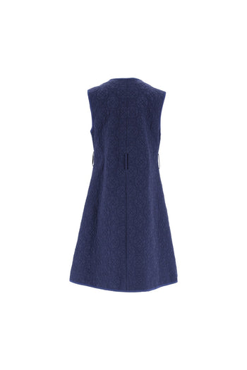 Dancheong Quilting Long Vest