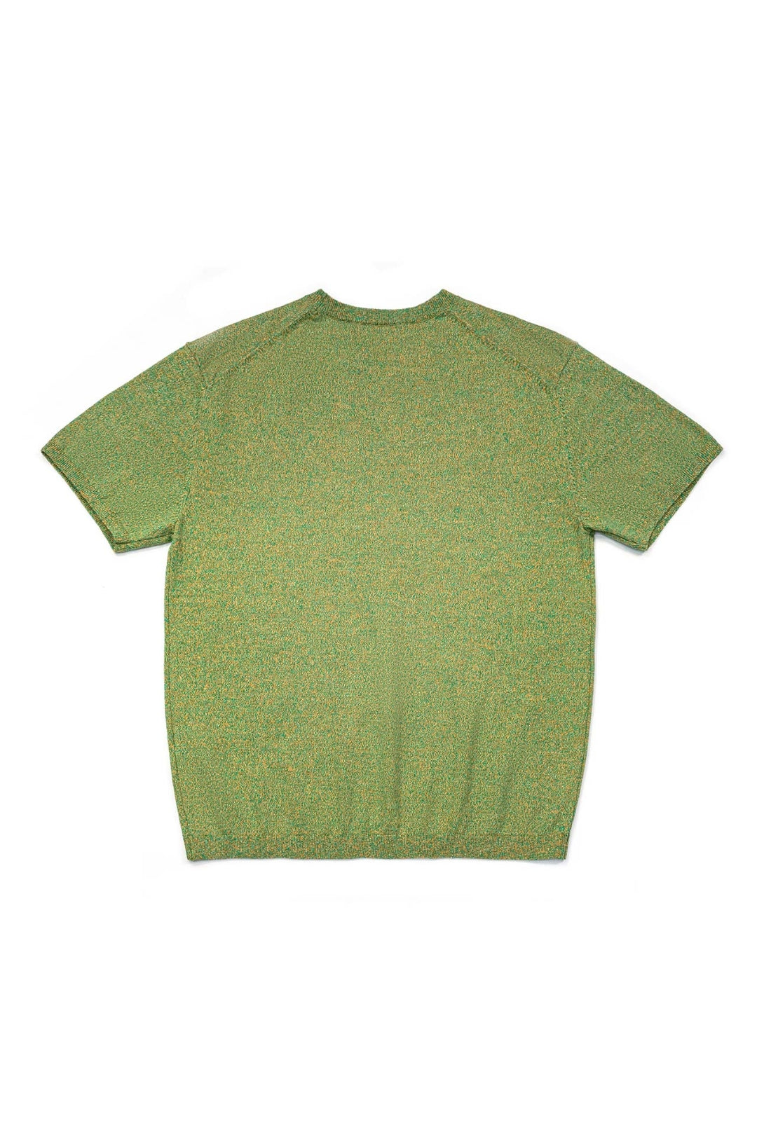 Noise Round Short Sleeve Knit Green