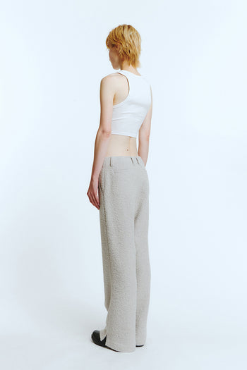 Ivory Bouncle Bell Bottoms by LOVE CRAZY WILD MAN, stylish high-waisted bottoms with flared legs and a trendy vintage look.