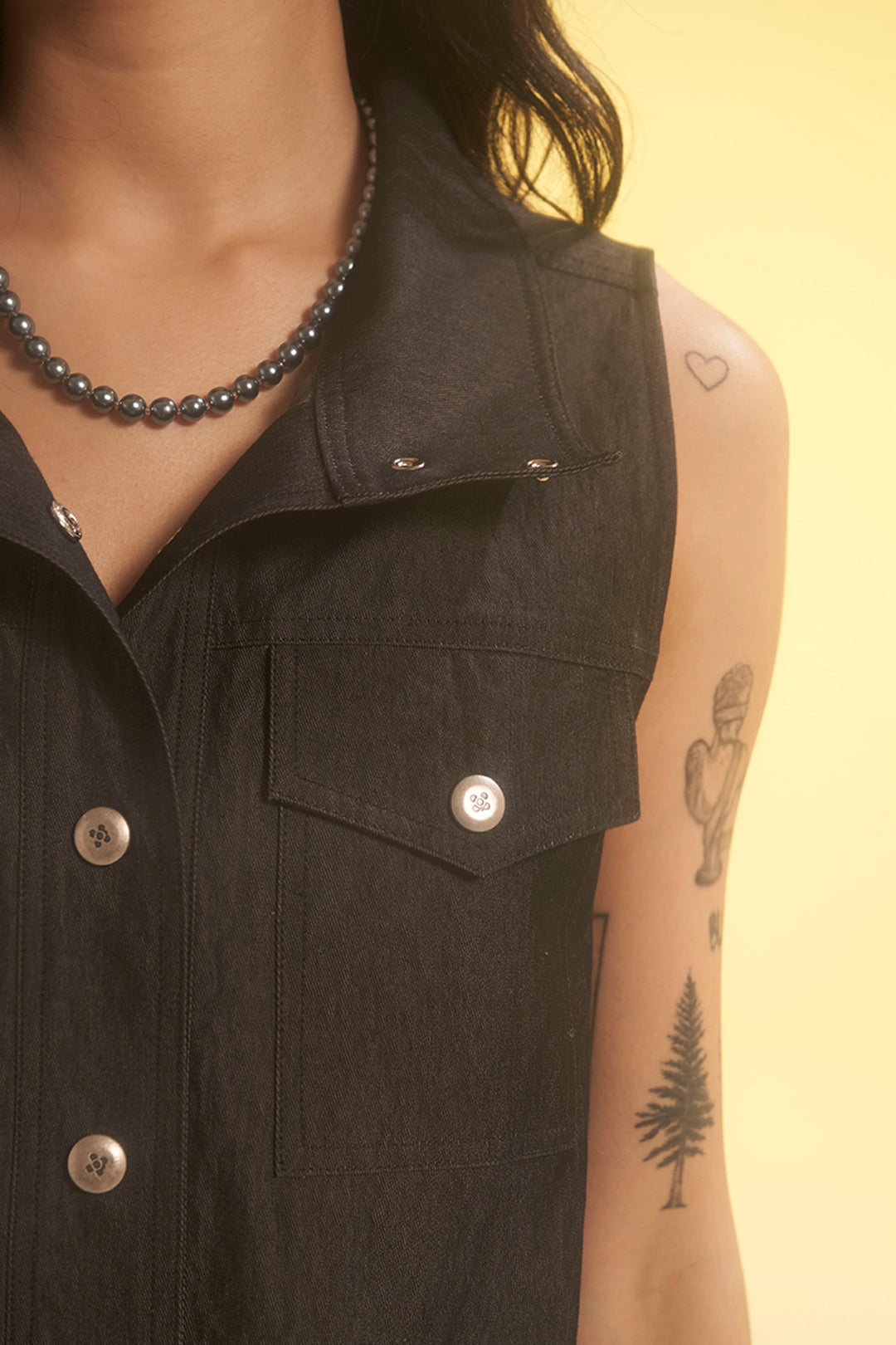 Charcoal safari dress by LOVE CRAZY WILD MAN featuring a stylish, relaxed fit with button details and a waist belt.