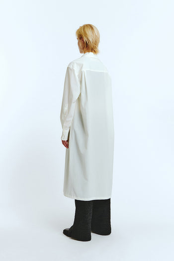 Ivory long shirt jumper from LOVE CRAZY WILD MAN, featuring a relaxed fit, long sleeves, and casual style.