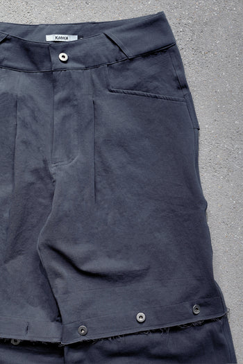 Gwimyeon Sweat à capuche zippé pour hommes
