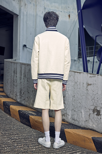 Casting Eyelet Padding Blouson