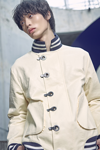 Casting Eyelet Padding Blouson