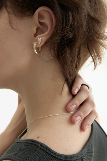 Classic Silver Earring