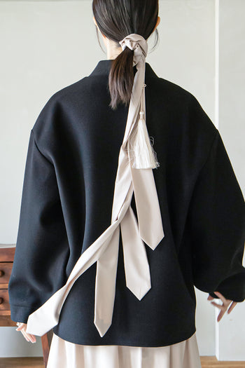 Four-Strand Long Tassel Daenggi Scrunchie