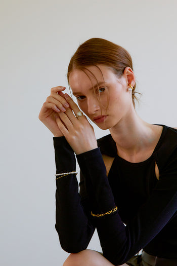 Multi Colour Heart Silver Ring