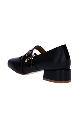 Aku Mary-Jane Loafers Black