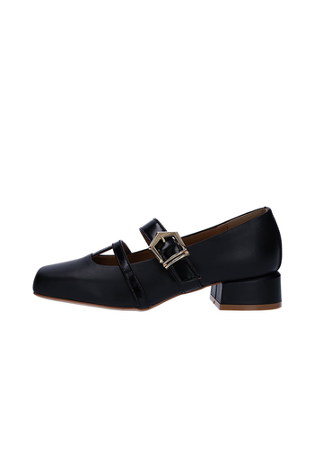 Aku Mary-Jane Loafers Black