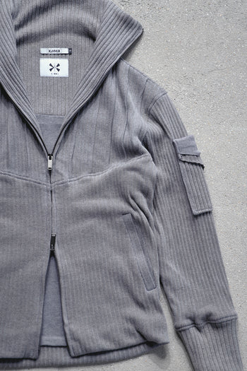 Gwimyeon Sweat à capuche zippé pour hommes