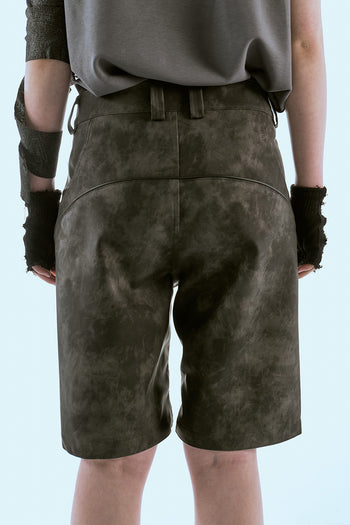 Arrow Trajectory Piped Shorts Cloudy Black
