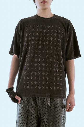 Laser Printed Half Sleeve Charcoal