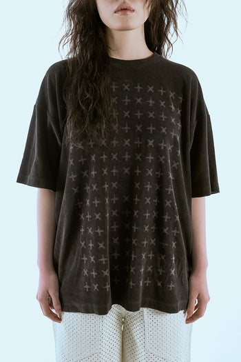 Laser Printed Half Sleeve Charcoal