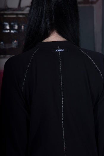 Felpa con cappuccio e cerniera da uomo Gwimyeon