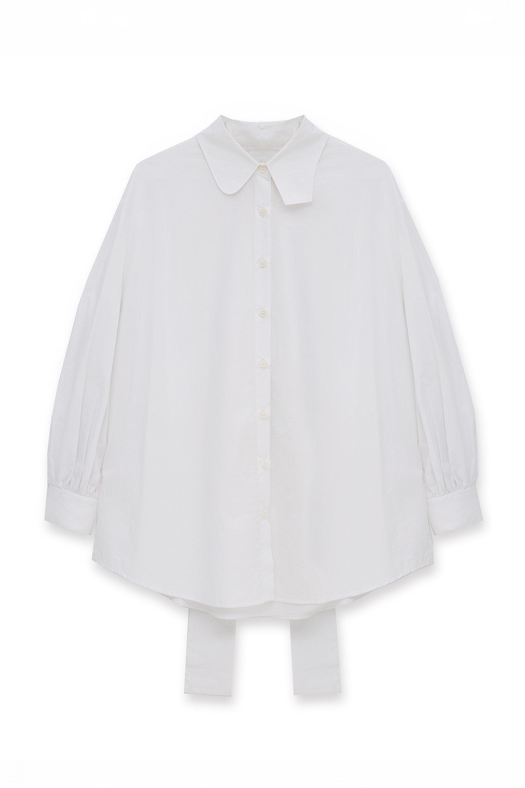 White Fairy Tail Fairy Shirt by EUNJO featuring a graphic design, displayed laid flat on a clean surface.