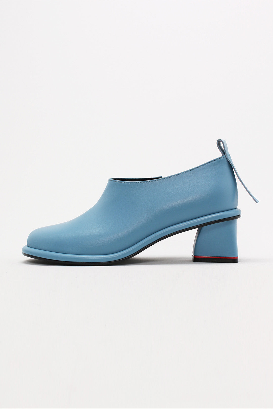 Light blue Moon Short Boots by Finoacinque featuring a stylish ankle-length design and sleek silhouette.