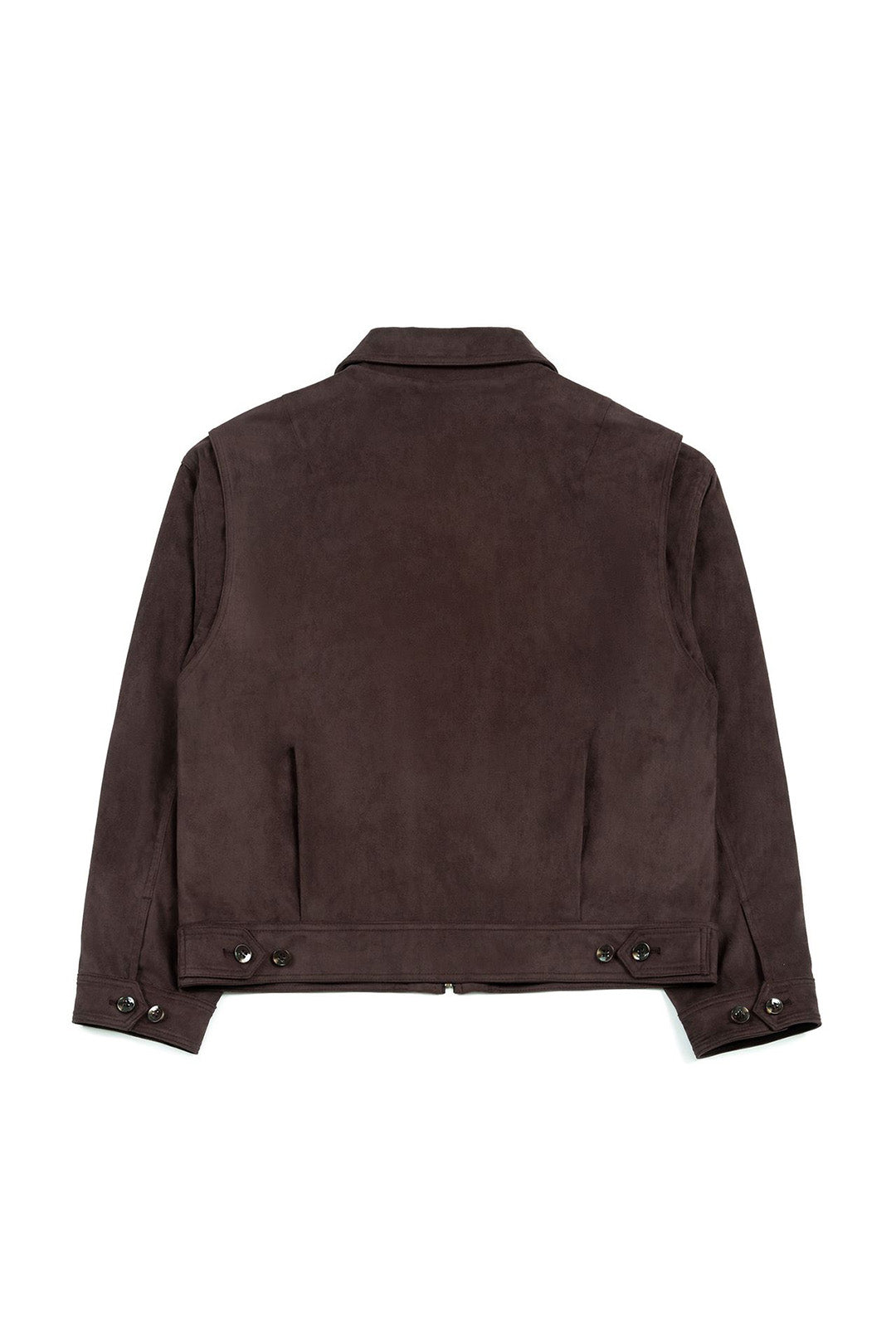 IOEDLE Headlight Jacket in brown, stylish men's jacket with a warm, casual design and front zipper, suitable for outdoor wear.