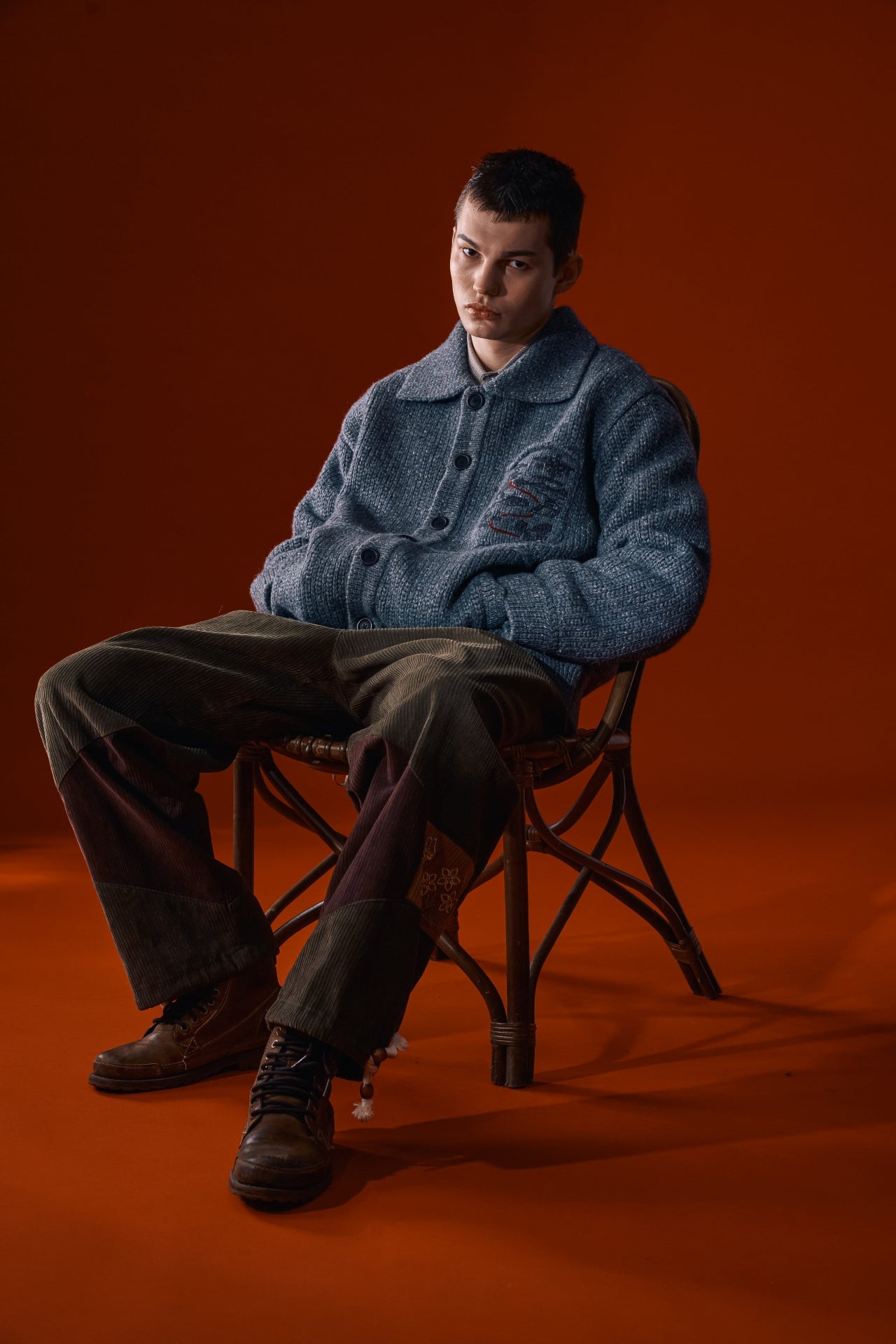 Grey Guide to Memories Knit Jacket by IOEDLE, featuring a cozy, textured knit design and casual fit for stylish comfort.