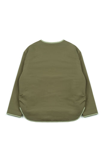 IOEDLE Welcoming Gate Quilted Jacket in olive, stylish outerwear with a quilted design and warm, comfortable fit.
