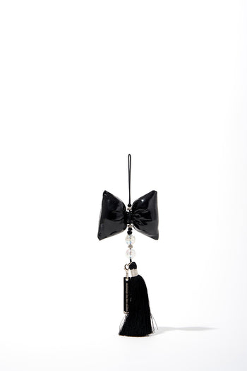 Blue metal Noriggae key ring charm by MAISONJE featuring a stylish, one-size accessory for keys or bags.