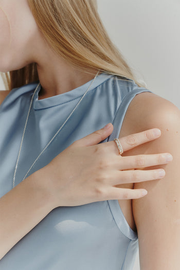 Moonlight Silver Ring