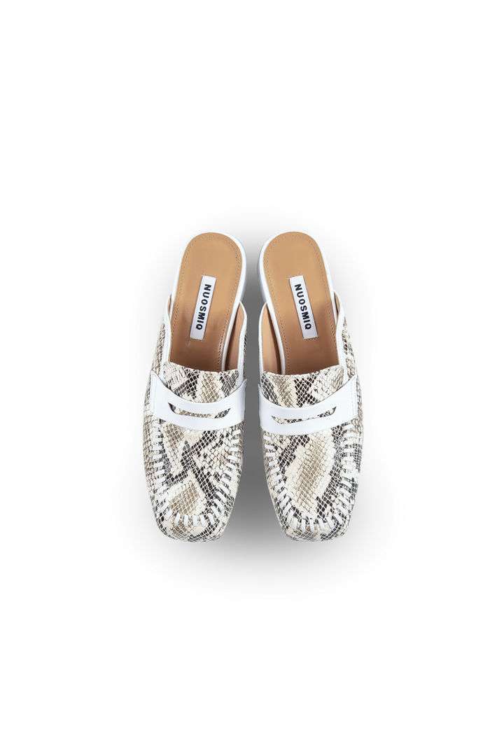 Nuosmiq Puka Bloafers in multi-color with slip-on style and casual design, featuring a comfortable loafers silhouette.
